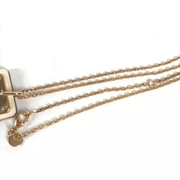 HERMES Accessories Asdu Cool PM Heart Pendant Necklace Unused - Picture 3 of 9